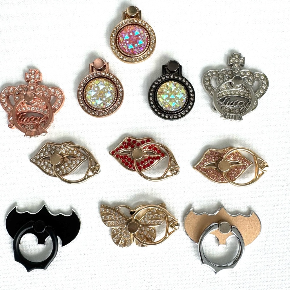 ๐ Limited Edition Brilliant Magnets - Phone Ring Holders - Set of 10 ๐ - Picture 1 of 6